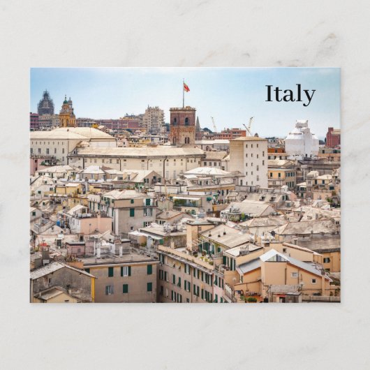 Italien Vintage Reisen Tourismus Hinzufügen Postkarte (Vorderseite)