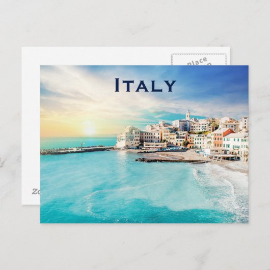 Italien Vintage Reisen Tourismus Hinzufügen Postkarte (Vorne/Hinten)