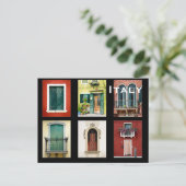 Italien Vintage Reisen Tourismus Hinzufügen Postkarte (Stehend Vorderseite)