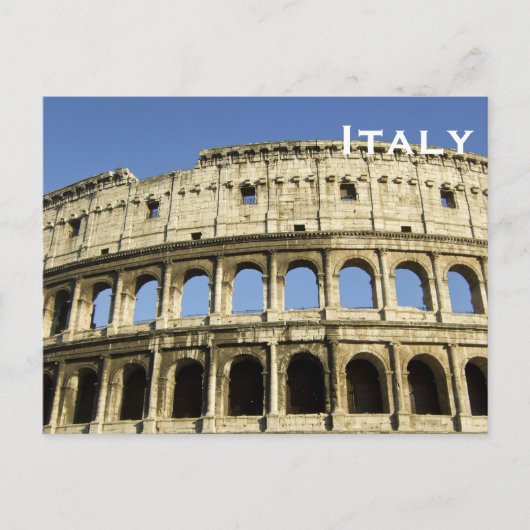 Italien Vintage Reisen Tourismus Hinzufügen Postkarte (Vorderseite)