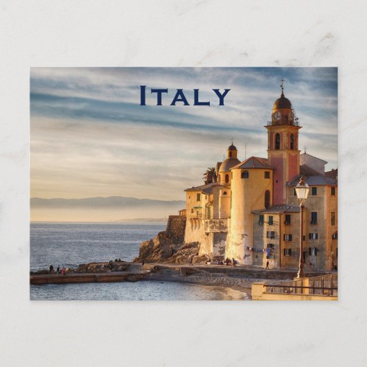 Italien Vintage Reisen Tourismus Postkarte (Vorderseite)