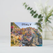 Italien Vintage Reisen Tourismus Postkarte hinzufü (Stehend Vorderseite)