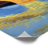 Italien, Vintage Reiseplakat Poster (Ecke)