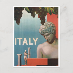 Italien Vintage-Reisepostkarte Postkarte