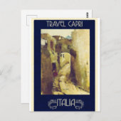 Italien Vintage Travel Postcard Postkarte (Vorne/Hinten)