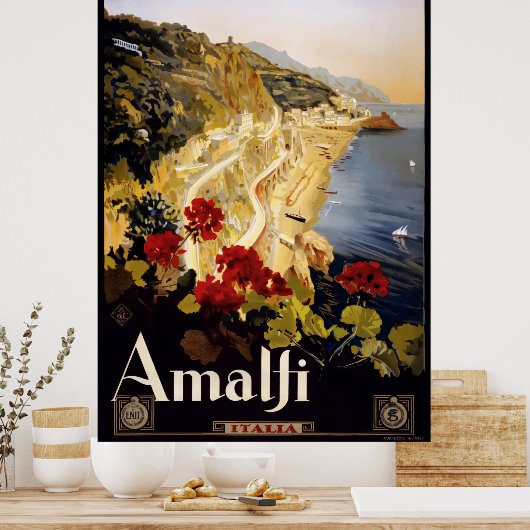 Italien Vintage Travel Poster (Küche)