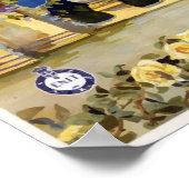 Italien Vintage Travel Poster (Ecke)