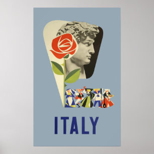 Italien Vintage Travel Poster