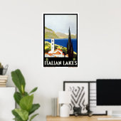 Italien Vintage Travel Poster (Heimbüro)