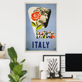 Italien Vintage Travel Poster (Heimbüro)