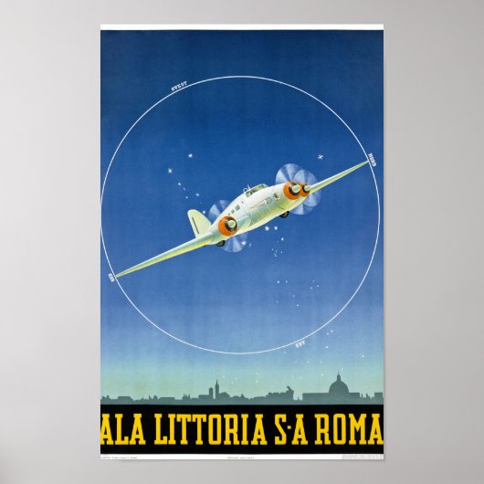 Italien Vintage Travel Poster wiederhergestellt (Vorne)