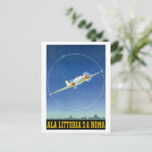 Italien Vintage Travel Poster wiederhergestellt Postkarte (Stehend Vorderseite)