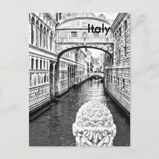 Italien Vintage Travel Tourismus Ad Postkarte (Vorderseite)