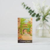 Italien Visitenkarte (Stehend Vorderseite)