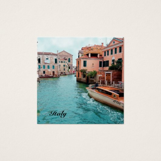 Italien - Visitenkartenmagazin (Vorderseite)