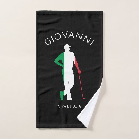 Italien Viva l'Italia Italia Flag Männliche Golfer Handtuch (Handtuch)