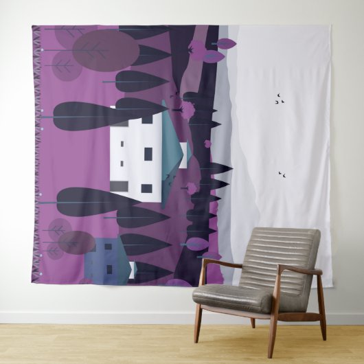 Italien Wandteppich (Beispiel (Horizontal))