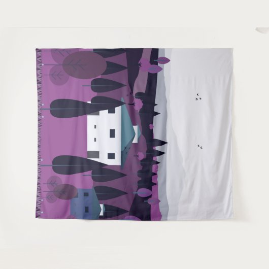 Italien Wandteppich (Vorderseite (Horizontal))