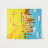 Italien Wandteppich (Vorderseite (Horizontal))