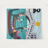 Italien Wandteppich (Vorderseite (Horizontal))