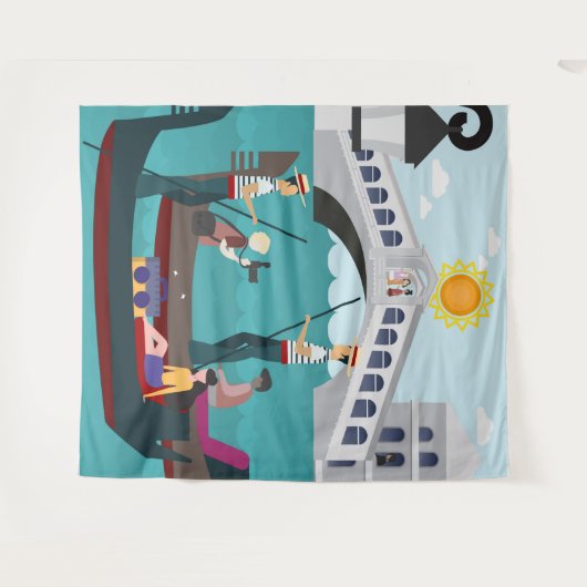 Italien Wandteppich (Vorderseite (Horizontal))