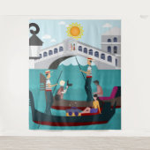 Italien Wandteppich (Vorderseite)