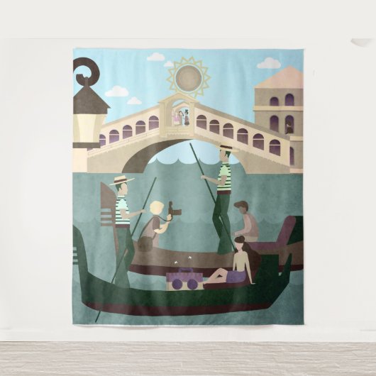 Italien Wandteppich (Vorderseite)