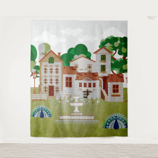 Italien Wandteppich (Vorderseite)