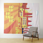 Italien Wandteppich (Beispiel (Horizontal))