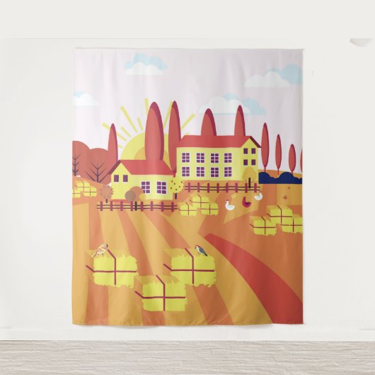 Italien Wandteppich (Vorderseite)