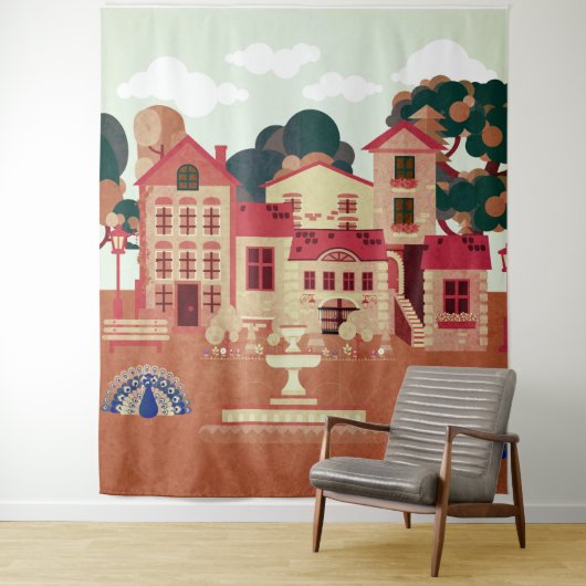 Italien Wandteppich (Beispiel)