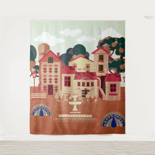 Italien Wandteppich (Vorderseite)