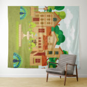 Italien Wandteppich (Beispiel (Horizontal))