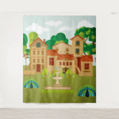 Italien Wandteppich (Vorderseite)