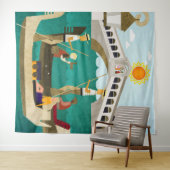 Italien Wandteppich (Beispiel (Horizontal))