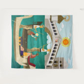 Italien Wandteppich (Vorderseite (Horizontal))