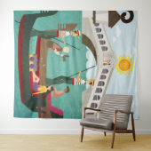 Italien Wandteppich (Beispiel (Horizontal))