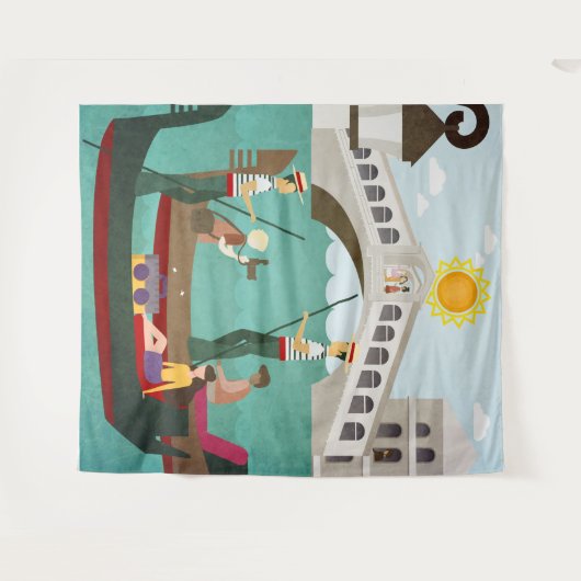 Italien Wandteppich (Vorderseite (Horizontal))