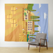 Italien Wandteppich (Beispiel (Horizontal))