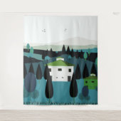 Italien Wandteppich (Vorderseite)