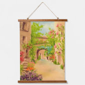 Italien Wandteppich Mit Holzrahmen (Vorderseite)