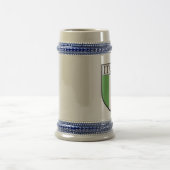 Italien-Wappen-Bier Stein/Italien-Flaggen-Tasse Bierglas (Mittel)