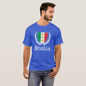 Italien-Wappen T-Shirt (Vorne ganz)