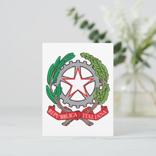 Italien - Wappenküste Postkarte (Stehend Vorderseite)