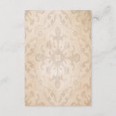 Italien | Watercolor Map Wedding Reception Begleitkarte (Rückseite)