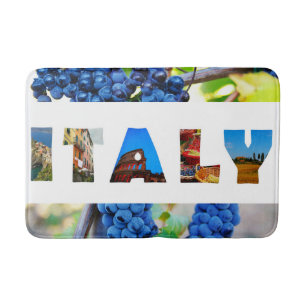 Italien Weinberg Fotos Badematte