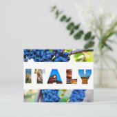 Italien Weinberg Fotos Postkarte (Stehend Vorderseite)