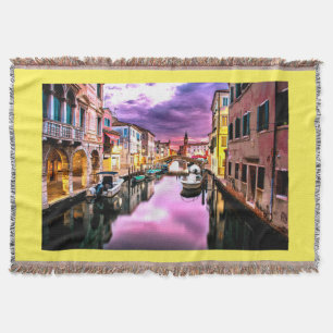 Italien wirft Decken. Decke