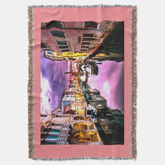 Italien wirft Decken. Decke (Vorderseite Vertikal)