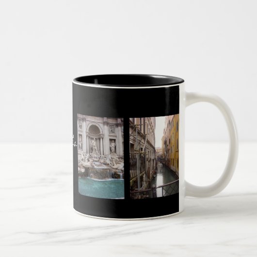 Italien Zweifarbige Tasse (Rechts)